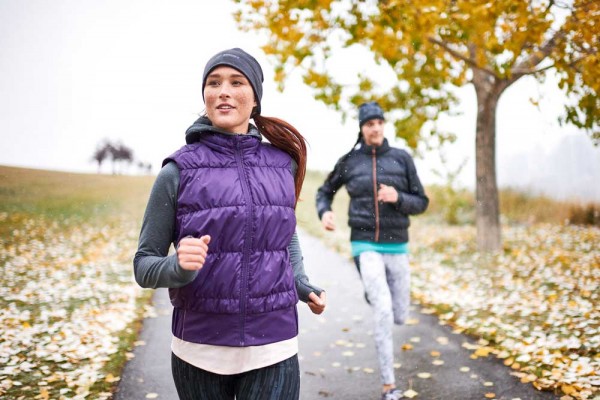 Joggen im Winter