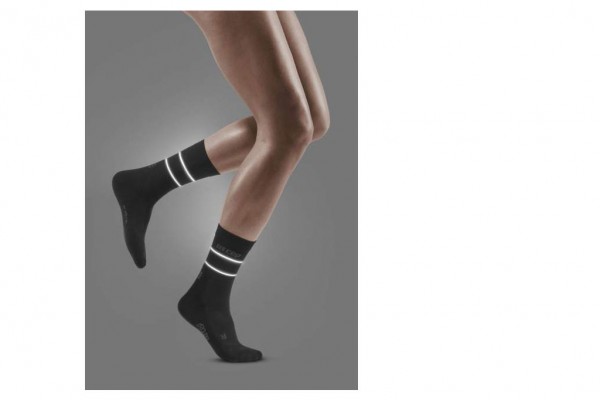 CEP Reflective Compression Mid Cut Socks (Damen)
